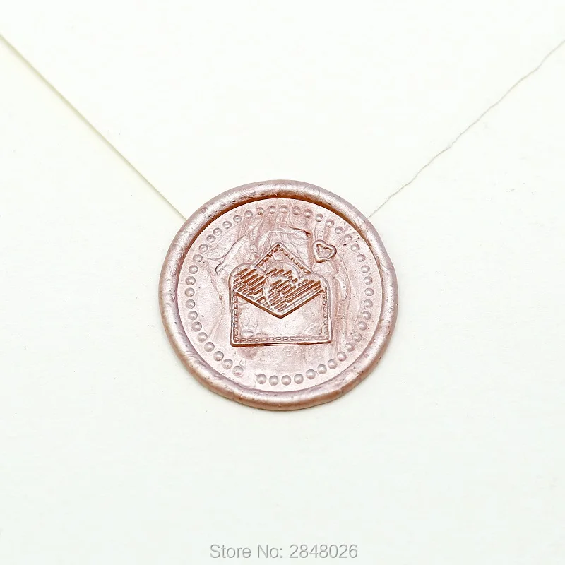 Wax Seal Letter Kit - Timbro sigillo di cera con lettera