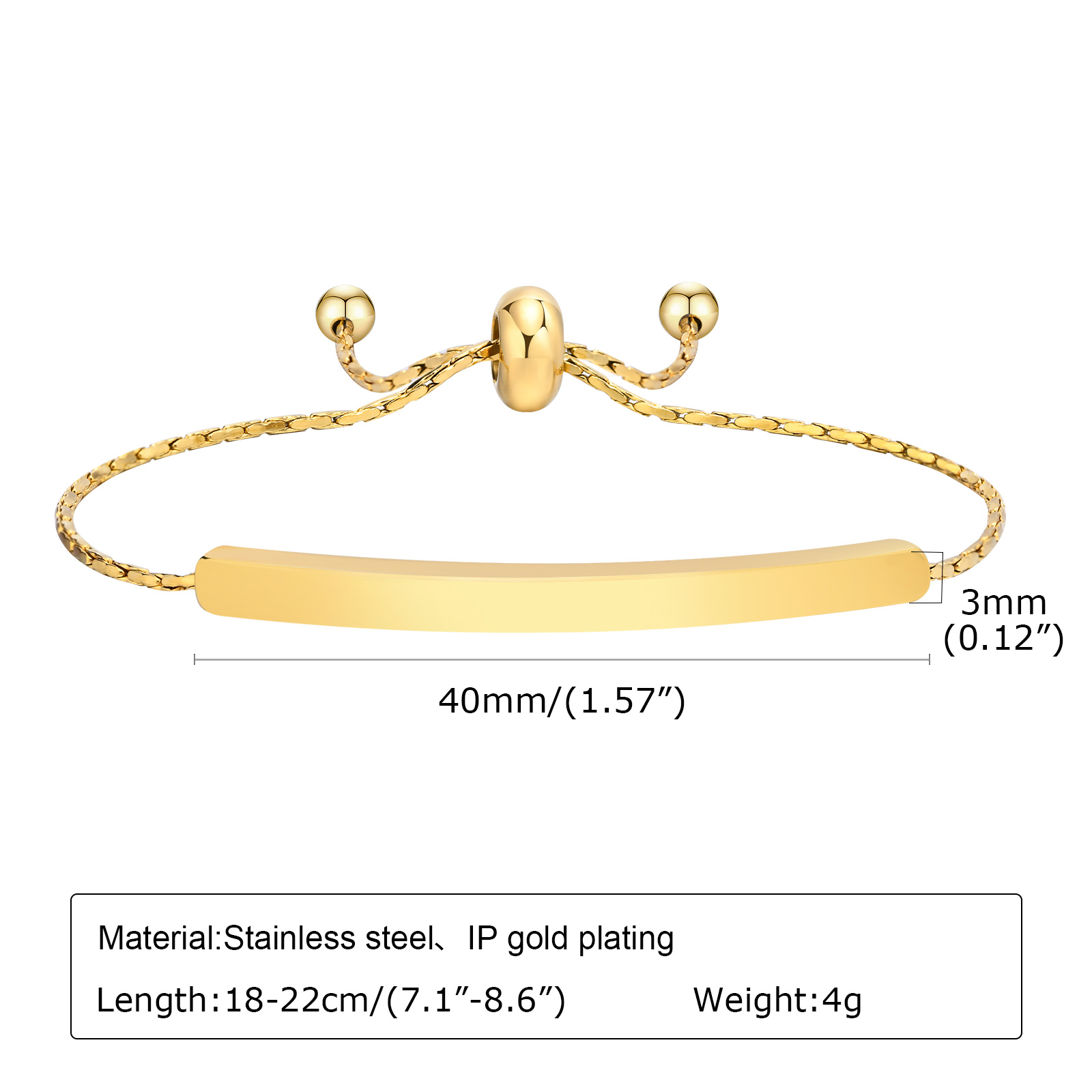 Bracciale con barra incisa per - Coordinates Bracelet recensione e prezzo