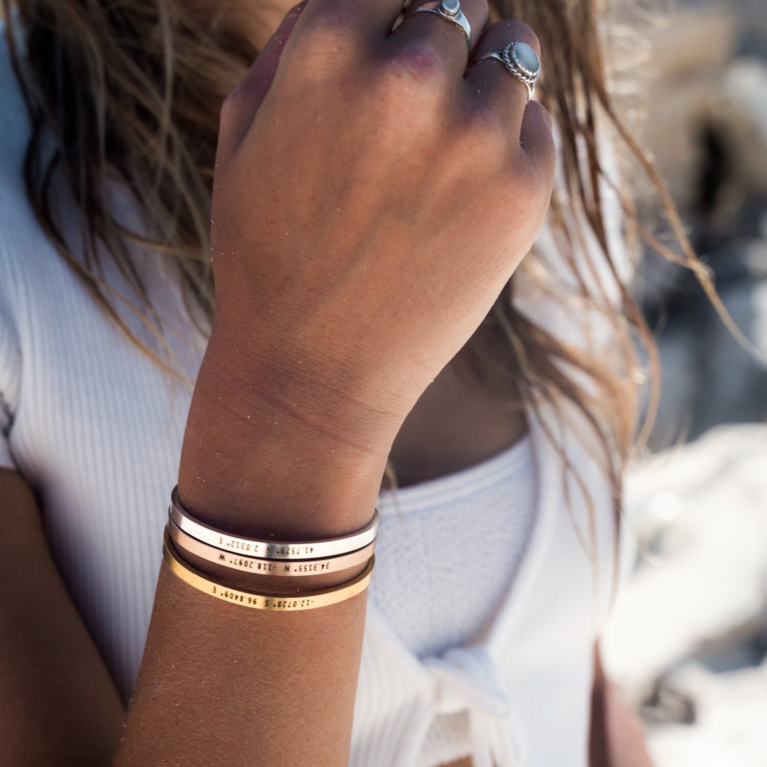 Bracciale personalizzato perso - Coordinates Bracelet recensione e prezzo