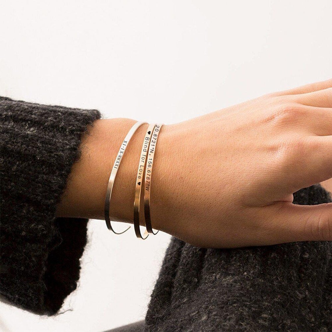 Bracciale a Polsino con Cuore  - Coordinates Bracelet recensione e prezzo