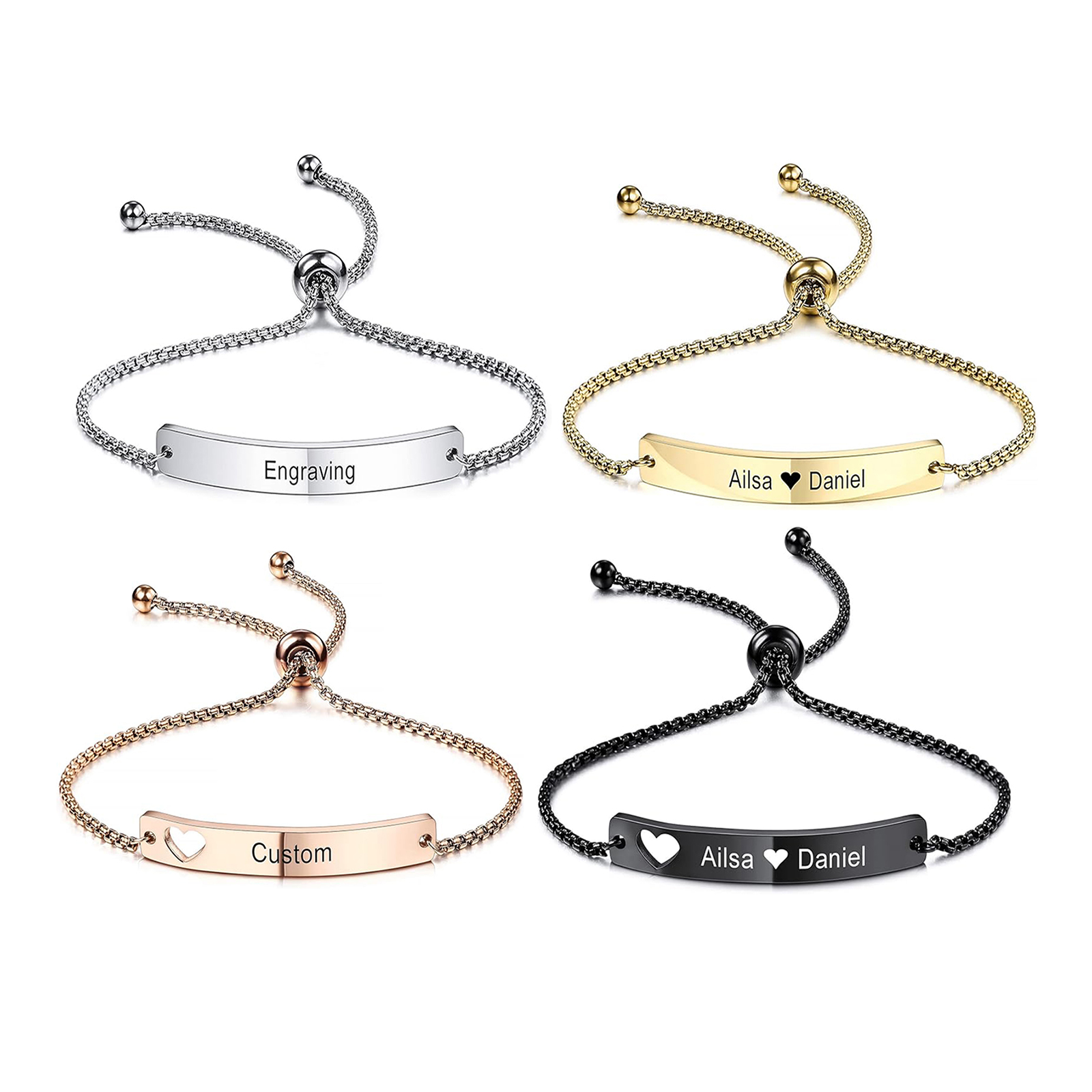 Bracciale con barra incisa per - Coordinates Bracelet recensione e prezzo
